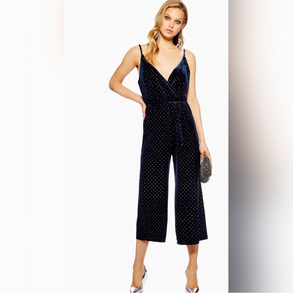 Velvet jumpsuit